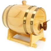 Tonneau en bois de 3 litres - Tonneau de vin personnalisé