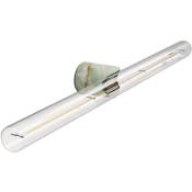 Applique ou plafonnier esse14 pour ampoule led linéaire S14d - Waterproof IP44 Avec ampoule - Effet Green marble - Avec ampoule