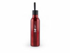 Bouteille isotherme rouge 75 cl