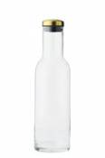 Carafe Bottle / 1 Litre - Bouchon laiton - Menu or