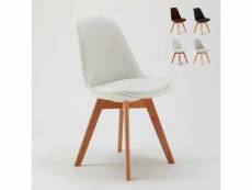 Chaise de salle à manger et cuisine avec coussin design scandinave tulipan nordique plus AHD Amazing Home Design