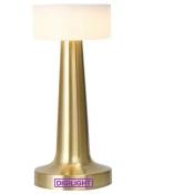 Digilamp - Lampe de Table Sans Fil, Lampe led tactile rechargeable, Luminosité à 3 Niveaux pour Table Basses/Restaurants/Chambre