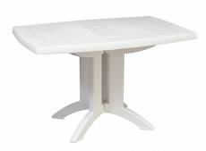GROSFILLEX 52149004 Table Vega 118 x 77, Blanc, 118