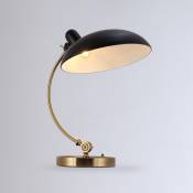 Lampe de table design Ulia - Noir - Noir