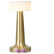 Lampe de Table Sans Fil, Lampe led tactile rechargeable, Luminosité à 3 Niveaux pour Table Basses/Restaurants/Chambre Digilamp