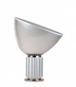 Lampe de table Taccia LED Small (1962) / Verre - H 48 cm - Flos gris en métal