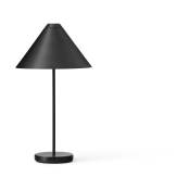 Lampe portable en acier brossé noir 30 cm Brolly -