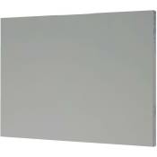 Miroir simple rectangle - Argent - 90x70cm - Verre