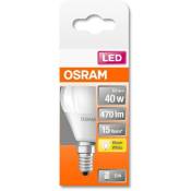 OSRAM Ampoule LED Sphérique dépolie avec radiateur