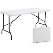 Oviala - Table rectangulaire 6 personnes 162 cm - Blanc