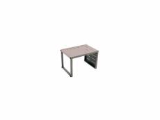Table basse inari 2 positions en aluminium coloris musacde