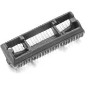 vhbw Set de 2x pièces de rechange compatible avec Braun Micron Vario rasoir électrique - Grille + couteaux, noir / argenté
