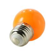 Ampoule led couleur 1W E27 fête orange Ampoule led E27 Couleurs - Jandei