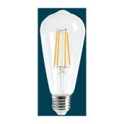 Ampoule Led E27 Edison Filament Transparente 8w - Transparent