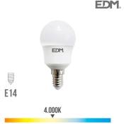 EDM - Ampoule led E14 8,5W équivalent à 70W - Blanc Naturel 4000K