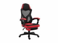 Fauteuil gaming inclinable optimus king rouge noir