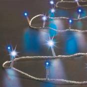 Guirlande lumineuse extérieur 100 led blanc froid/bleu 10m Feeric lights & christmas