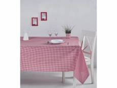 Nappe de table bertier 170x170cm coton motif petits
