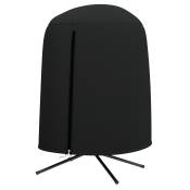 Outsunny Housse de protection pour fauteuil suspendu de jardin, imperméable avec fermeture éclair, tissu Oxford Ø128 x 190H cm