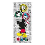 Poster porte Dessin Mickey Mouse Disney intisse 90X202