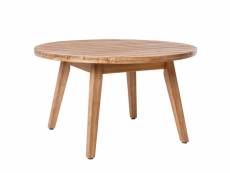 Table basse d'extérieur en bois - huraa - l 70 x l