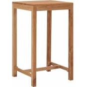 Table extérieure en bois massif résistant disponibles différentes tailles taille : 60 x 60 x 105 cm