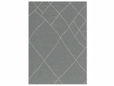 Tapis gris square 160x230 cm