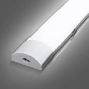 36W Luminaire led pour locaux humides Atelier Blanc neutre Plafonnier 120cm - Blanc - Vingo