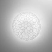 Applique Meteorite LED / Plafonnier - Ø 15 cm - Artemide blanc en verre