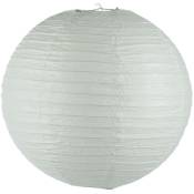 Atmosphera - Lanterne boule papier blanc D45cm créateur