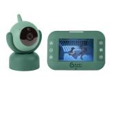 Babyphone vidéo yoo Twist - Caméra motorisée avec vue a 360° - Technologie Sleep - Vision nocturne - Babymoov