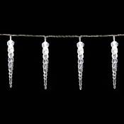 Deuba - Guirlande lumineuse led avec stalactites Intérieur