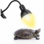 Lampe de chauffage à tortue avec minuterie, lampe de chauffage à reptile, lampe de chauffage à Terrazzo à tortue / terre / lézard / serpent, lampe