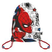Sac de gym - Spiderman -Spidey - Blanc - 33x44 cm