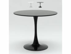 Table ronde 60cm cuisine salle à manger design scandinave
