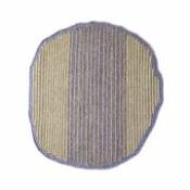 Tapis Uilas Small / 180 x 200 cm - Fibre naturelle - ames violet en fibre végétale
