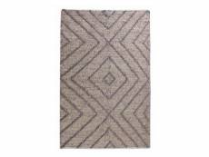 Tapis worgan gris 60 x 90 cm the rug republic 1030080022