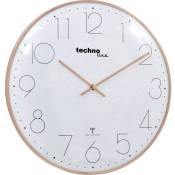 Techno Line - Horloge murale wt 8235 gold optik radiopiloté(e)