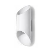 Applique Murale Tube Cylindrique pour Ampoule G9 - Blanc Silumen Blanc