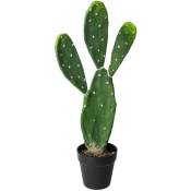 Cactus artificiel H60cm Atmosphera créateur d'intérieur - Noir