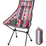 Chaise de Camping Ultra Légère Chaise de Plage Pliable