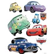 Disney - Sticker mural Cars - 65 x 85 cm de rouge,