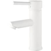 Essebagno Deco mitigeur lavabo bas blanc - Blanc