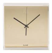 Horloge murale Tic & Tac / à poser ou suspendre - Kartell or en plastique