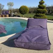 Housse de matelas bain de soleil - Aubergine - 160 x 65 cm