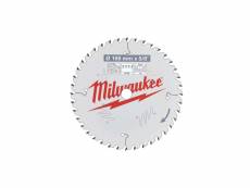 Lame scie circulaire milwaukee 40 dents 1.6x165mm 4932471312