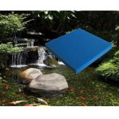 Le Poisson Qui Jardine - Mousse Bleue : 50 x 50 x 5 moyenne pour filtration bassin et aquariums 20 ppi
