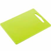 Planche à découper main en plastique antiadhésive, planche à découper de cuisine Planche à découper en plastique PE (Color : Green)