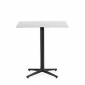 Table carrée Allez 4L OUTDOOR / 70 x 70 cm - Acier - Normann Copenhagen gris en métal
