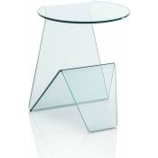 Tft Home Furniture - Table basse/Porte-magazines glass